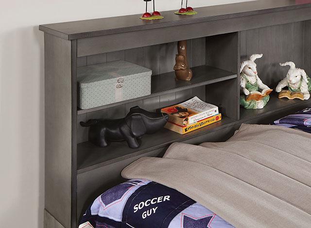 TIBALT Twin DayBed w/ Trundle, Dark Gray - Imperial Furniture (Las Vegas, NV) - Multi Location