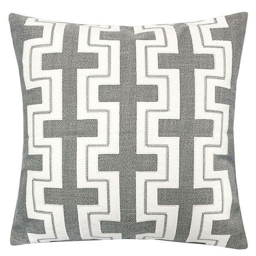 Kari Silver 20" X 20" Pillow, Silver - Imperial Furniture (Las Vegas, NV) - Multi Location