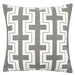 Kari Silver 20" X 20" Pillow, Silver - Imperial Furniture (Las Vegas, NV) - Multi Location
