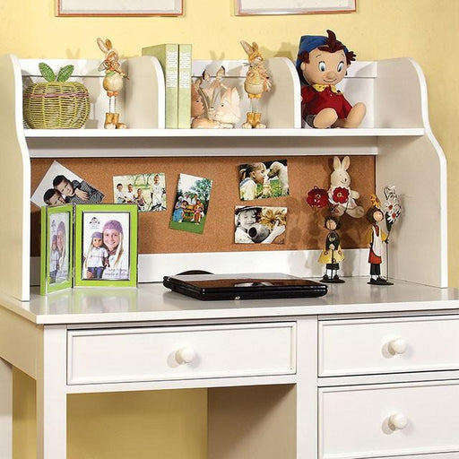 Omnus White Hutch - Imperial Furniture (Las Vegas, NV) - Multi Location