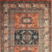 Mortsel Orange/Multi 5'3" X 7'6" Area Rug - Imperial Furniture (Las Vegas, NV) - Multi Location