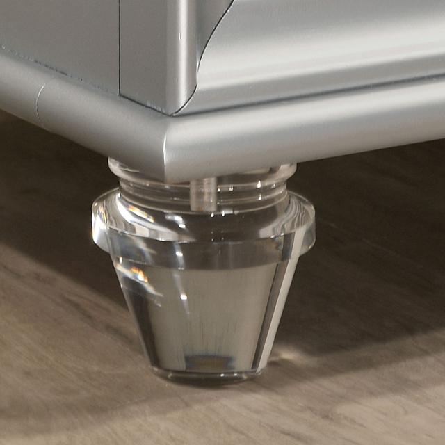 MADDIE Night Stand, Silver - Imperial Furniture (Las Vegas, NV) - Multi Location