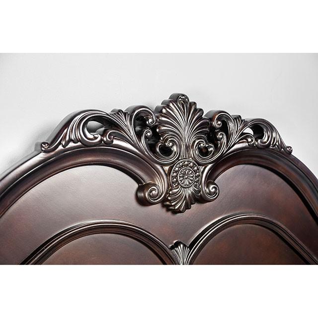 Mandura Cherry Queen Bed - Imperial Furniture (Las Vegas, NV) - Multi Location