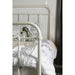 IRIA Vintage White Cal.King, E.King, & Full Bed - Imperial Furniture (Las Vegas, NV) - Multi Location