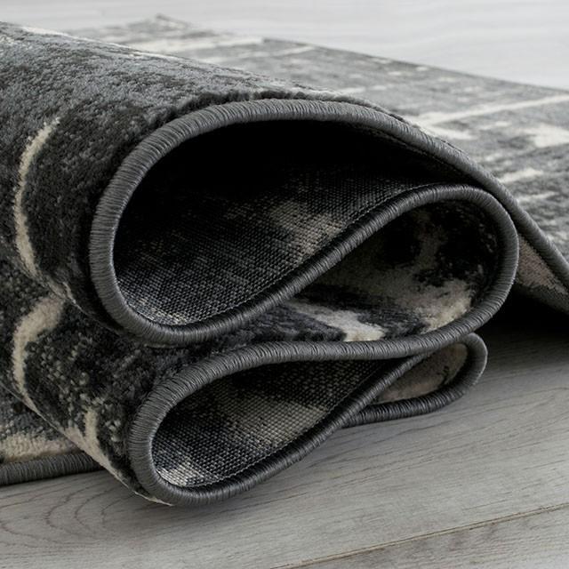 Kozlu Gray/Beige 5' X 7' Area Rug - Imperial Furniture (Las Vegas, NV) - Multi Location