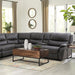 JEROMINUS Sectional, Dark Gray - Imperial Furniture (Las Vegas, NV) - Multi Location