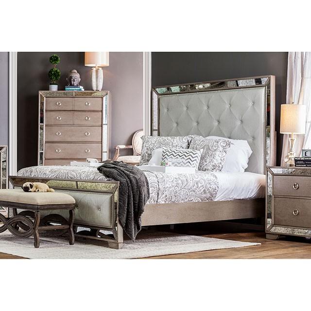 LORAINE Cal.King, E.King, & Queen Bed - Imperial Furniture (Las Vegas, NV) - Multi Location
