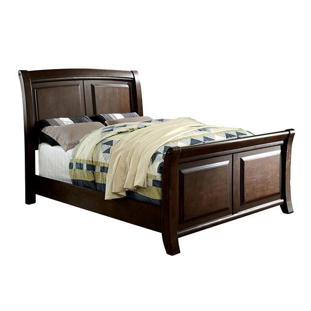 Litchville Brown Cherry Cal.King, E.King, & Queen Bed - Imperial Furniture (Las Vegas, NV) - Multi Location