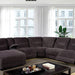 KARLEE II Gray Sectional w/ Console - Imperial Furniture (Las Vegas, NV) - Multi Location