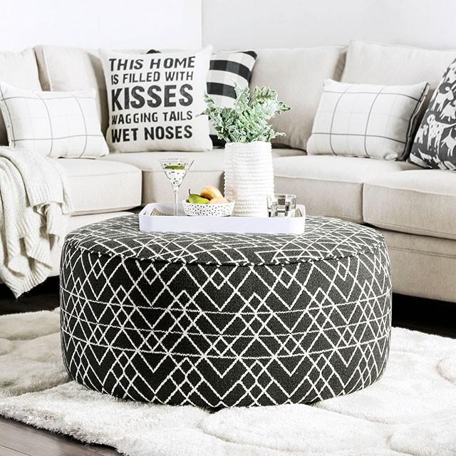 Patricia Black/Pattern Ottoman - Imperial Furniture (Las Vegas, NV) - Multi Location