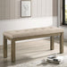 TEMPLEMORE Bench, Light Brown/Beige - Imperial Furniture (Las Vegas, NV) - Multi Location