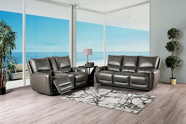 PHINEAS Power Sofa, Gray - Imperial Furniture (Las Vegas, NV) - Multi Location