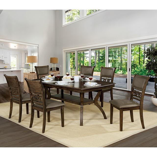 Holly Satin Walnut Dining Table - Imperial Furniture (Las Vegas, NV) - Multi Location