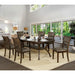 Holly Satin Walnut Dining Table - Imperial Furniture (Las Vegas, NV) - Multi Location