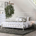 IRIA Vintage White Cal.King, E.King, & Full Bed - Imperial Furniture (Las Vegas, NV) - Multi Location