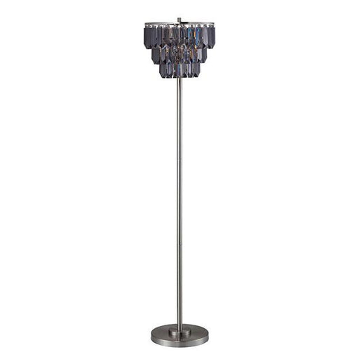 Meg Black/Chrome Floor Lamp - Imperial Furniture (Las Vegas, NV) - Multi Location