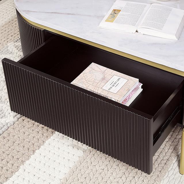 KOBLENZ Coffee Table, Dark Walnut - Imperial Furniture (Las Vegas, NV) - Multi Location