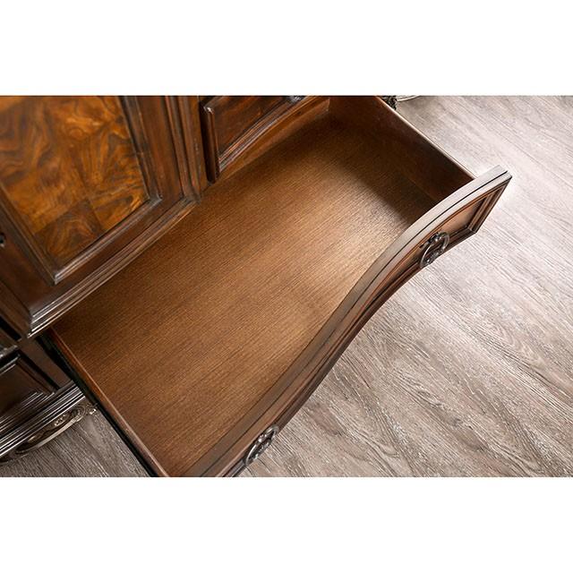 Menodora Brown Cherry Cal.King, E.King, Queen Bed - Imperial Furniture (Las Vegas, NV) - Multi Location