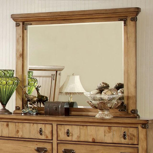 PIONEER Weathered Elm Mirror - Imperial Furniture (Las Vegas, NV) - Multi Location
