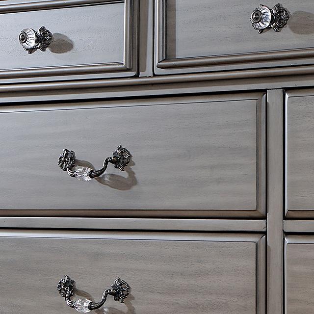 SYRACUSE Night Stand, Gray - Imperial Furniture (Las Vegas, NV) - Multi Location