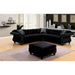 JOLANDA II Black Sectional, Black - Imperial Furniture (Las Vegas, NV) - Multi Location