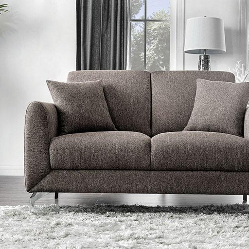 LAURITZ Loveseat, Brown - Imperial Furniture (Las Vegas, NV) - Multi Location