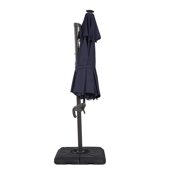 Nuti 10 Ft Round Umbrella w/ LED Light + 37" Large Base - Imperial Furniture (Las Vegas, NV) - Multi Location