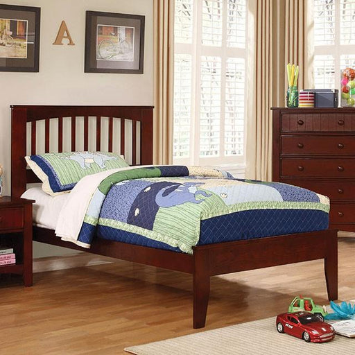 Pine Brook Cherry & White Full Bed - Imperial Furniture (Las Vegas, NV) - Multi Location