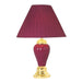 SCARLETT Burgundy Table Lamp (6/CTN) - Imperial Furniture (Las Vegas, NV) - Multi Location