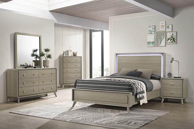 Rainier E.King Bed - Imperial Furniture (Las Vegas, NV) - Multi Location