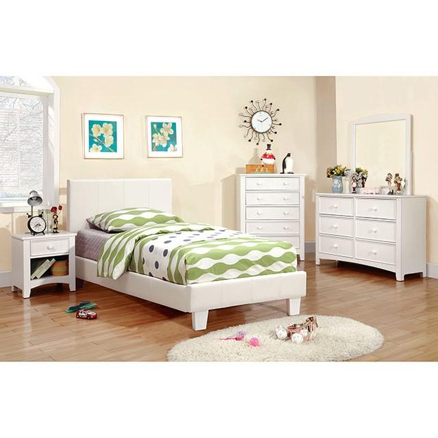 Winn Park Cal.King, E.King, Twin, & Full Bed Chrome, Gray, Brown, & Chrome - Imperial Furniture (Las Vegas, NV) - Multi Location
