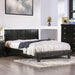 Evans E.King & Cal.King Bed Espressso, White, & Camel - Imperial Furniture (Las Vegas, NV) - Multi Location