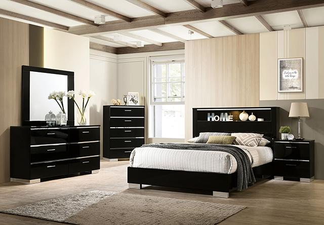 CARLIE Cal.King, Queen, & E. King Bed - Imperial Furniture (Las Vegas, NV) - Multi Location