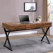 Tensed Sand Black Desk - Imperial Furniture (Las Vegas, NV) - Multi Location