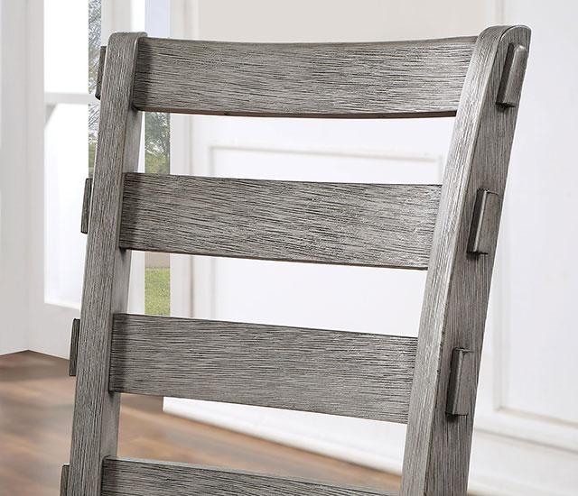 LAQUILA Side Chair (2/CTN), Gray - Imperial Furniture (Las Vegas, NV) - Multi Location