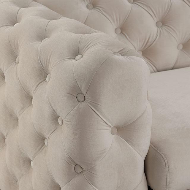 SAPPHIRA Chair, Beige - Imperial Furniture (Las Vegas, NV) - Multi Location