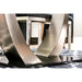 NOVA Silver/Black Dining Table - Imperial Furniture (Las Vegas, NV) - Multi Location