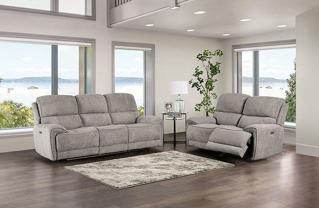 MORCOTE Power Sofa, Light Gray - Imperial Furniture (Las Vegas, NV) - Multi Location