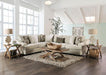 MORNINGTON Sectional, Ivory/Brown - Imperial Furniture (Las Vegas, NV) - Multi Location