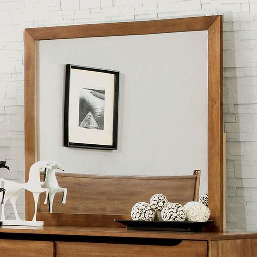 Lennart Oak Rectangular Mirror - Imperial Furniture (Las Vegas, NV) - Multi Location