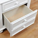 OLIVIA White Night Stand - Imperial Furniture (Las Vegas, NV) - Multi Location