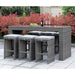Ismay Gray Bar Stool (6/CTN) - Imperial Furniture (Las Vegas, NV) - Multi Location