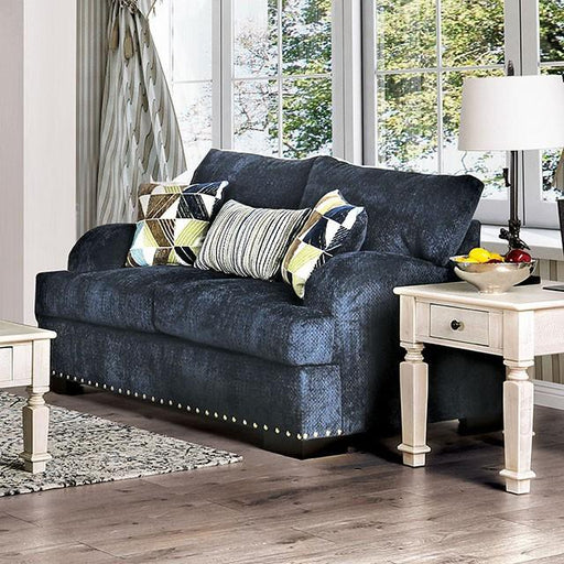 Jayda Navy Love Seat - Imperial Furniture (Las Vegas, NV) - Multi Location