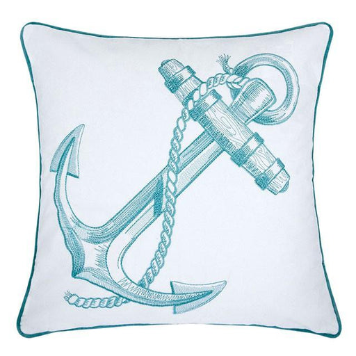 Lorrie Teal 20" X 20" Pillow, Teal - Imperial Furniture (Las Vegas, NV) - Multi Location