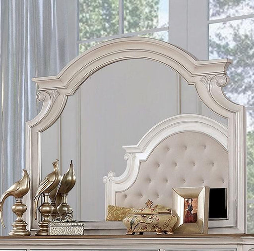 Pembroke Antique Whitewash Mirror - Imperial Furniture (Las Vegas, NV) - Multi Location