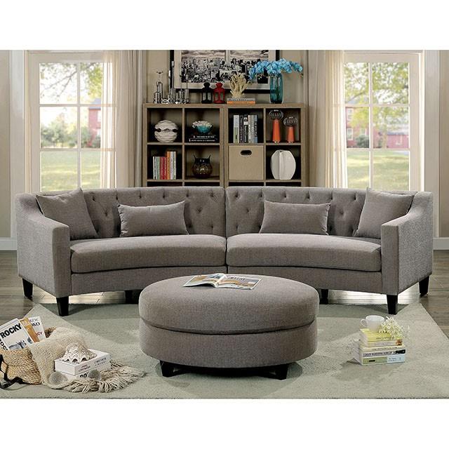 SARIN Warm Gray Sectional - Imperial Furniture (Las Vegas, NV) - Multi Location