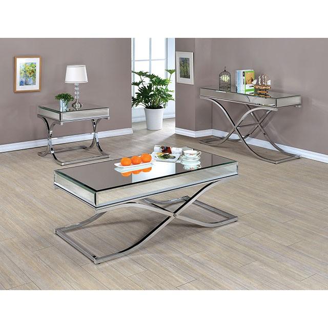 SUNDANCE Chrome Coffee Table, Chrome - Imperial Furniture (Las Vegas, NV) - Multi Location
