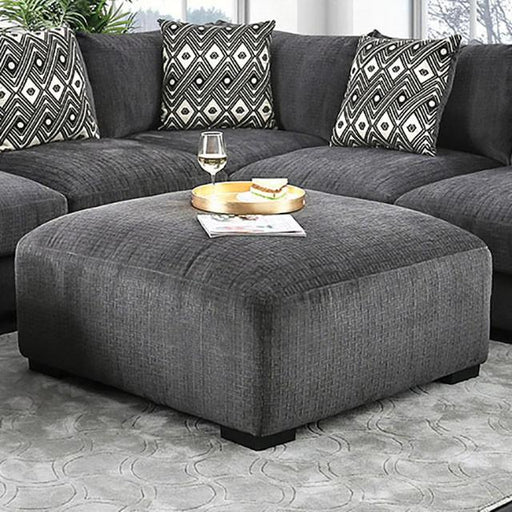 Kaylee Gray Ottoman - Imperial Furniture (Las Vegas, NV) - Multi Location