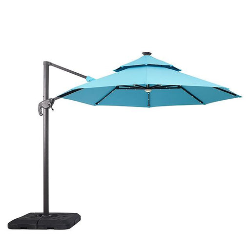 Nuti 10 Ft Round Umbrella w/ LED Light + 37" Large Base - Imperial Furniture (Las Vegas, NV) - Multi Location