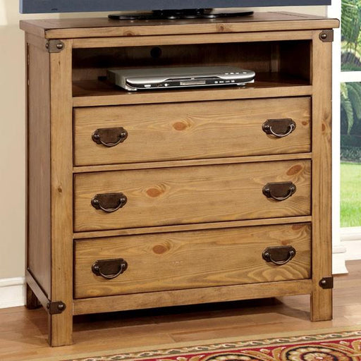 PIONEER Weathered Elm Media Chest - Imperial Furniture (Las Vegas, NV) - Multi Location